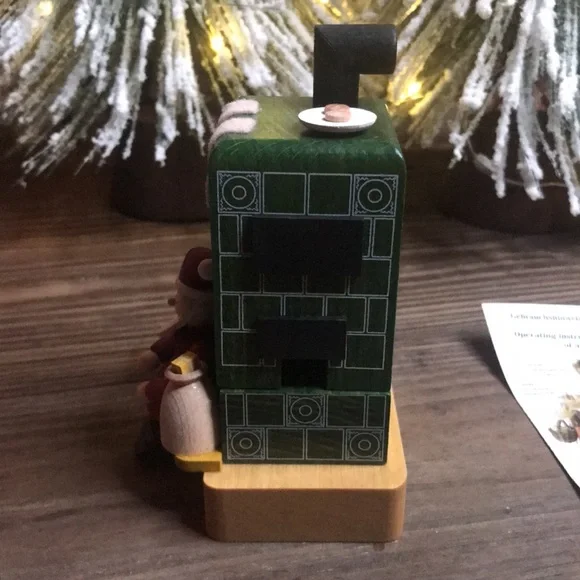 Williams Sonoma Richard Glaesser Smoke Stove with Santa Claus Incense Burner - Picture 10 of 17